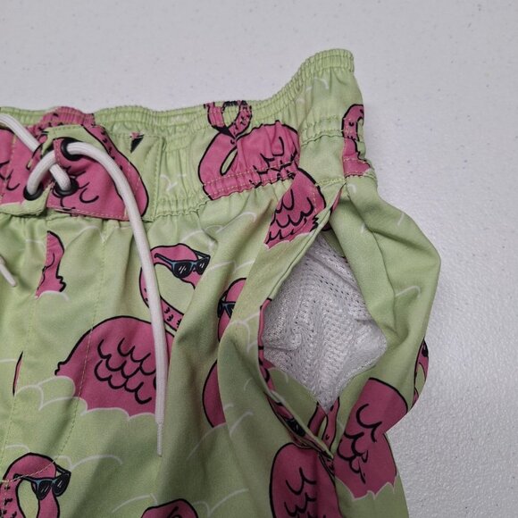 Sovereign Code Flamingo Board‎ Shorts Swim Trunks Drawstring Mens Medium Beach - Picture 5 of 6